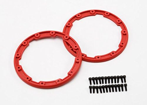 Traxxas 5667 Sidewall Protector Bead lock Style Red Summit 2-Piece 443-Pack