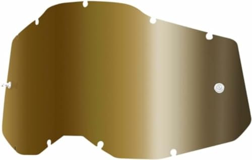 100% Goggle Replacement Lens - Sheet - Compatible with Racecraft 2, Accuri 2, and Strata 2 Goggles