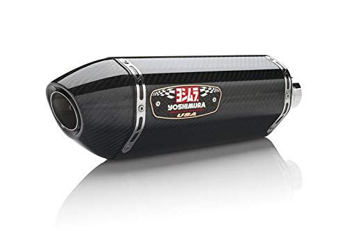 Yoshimura 960-1303 Exhaust Signature R-77 Slip-On Ss-Cf-Cf Dual