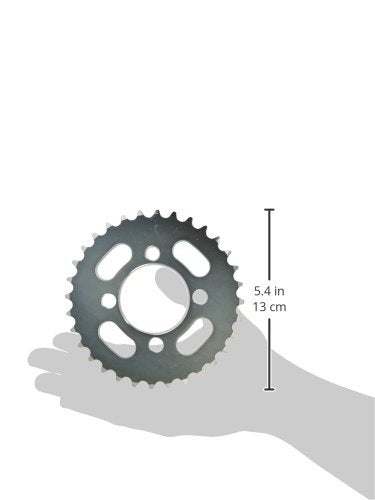 Sunstar 2-103732 32-Teeth 420 Chain Size Rear Steel Sprocket,Silver