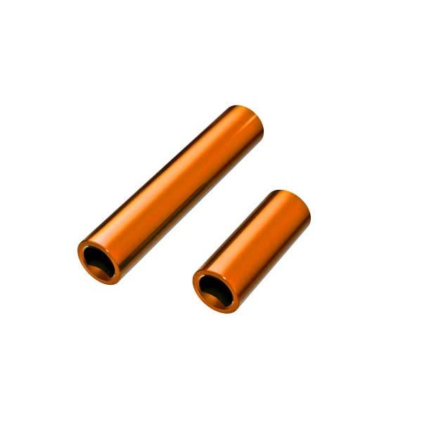 Traxxas 9752 Orange Aluminum Front and Rear Female Center Driveshafts for TRX-4M