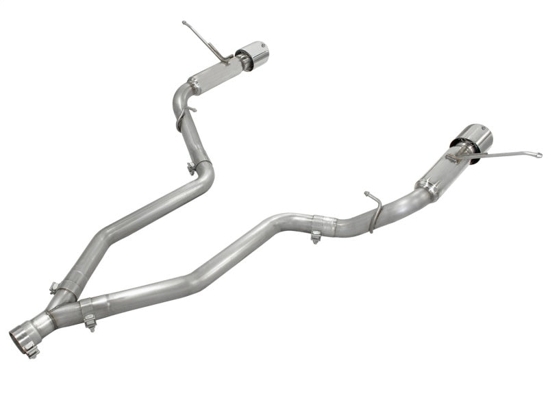 aFe MACHForce XP 14+ compatible with Jeep Grand Cherokee V6 3.0L (td) 2.5in DPF-Back 409SS Exhaust w/Resonators 49-46234