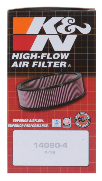 K&N E-3322 Round Air Filter for 6-1/4"OD,5-1/4"ID,2-1/2"H