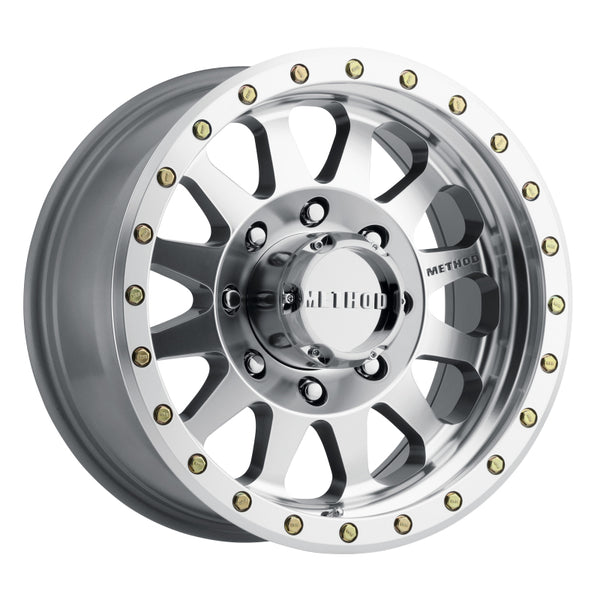 Method MR304 Double Standard 20x10 -18mm Offset 8x6.5 130.81mm CB Machined/Clear Coat Wheel MR30421080318N