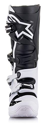 Alpinestars 2012014-21-8 Unisex-Adult Tech 7 Boots White/Black Sz 08 (Multi, one_size)