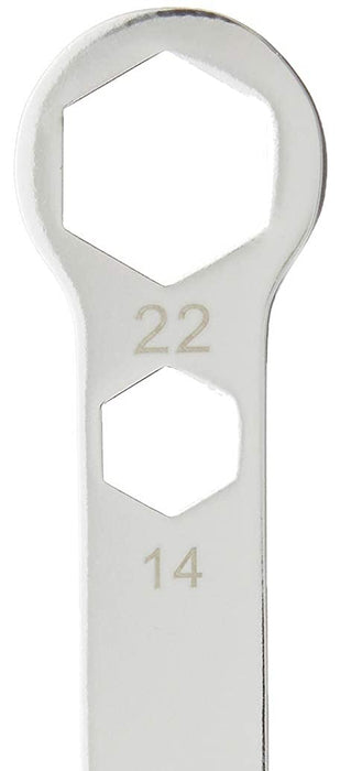 CruzTOOLS AW142227 Combo Axle Wrench 14mm x 22mm x 27mm