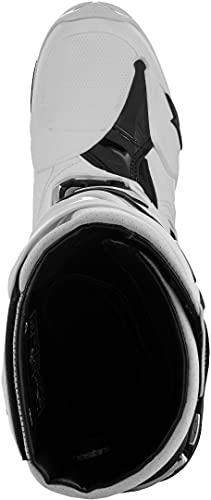 Alpinestars 2010520-1213-13 Unisex-Adult Tech 10 Supervented Boots Black/White/Mid Grey/Red Sz 13 (Multi, one_size)