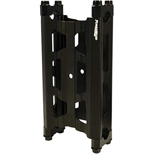 PowerMadd"Wide Pivot Riser 7"" (with clamps & bolts)", black