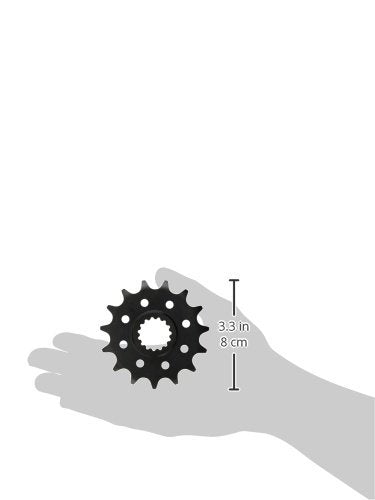 Sunstar 35715 15-Teeth 520 Chain Size Front Countershaft Sprocket,Black