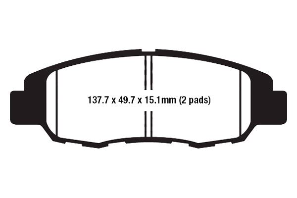 EBC Brakes FA670 Brake Pads