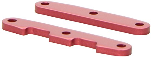 Traxxas 6823R Bulkhead Tie Bars Front and Rear Aluminum Red-Anodized Slash 4x4