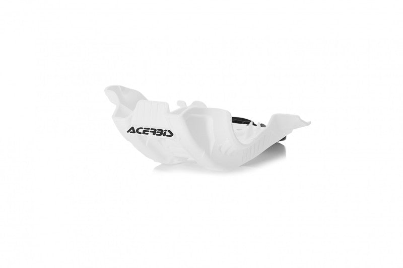 Acerbis Skid Plate (White/Black) For 19-22 Fits KTM 350Xcf 2791681035