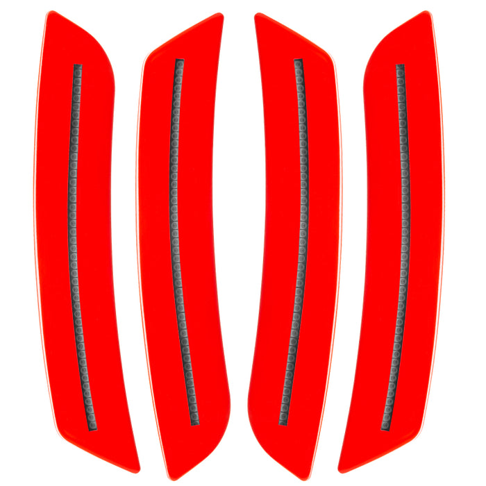 Oracle 16-19 Chevrolet Camaro Concept Sidemarker Set Clear Red Hot (G7C) 9900-G7C-C