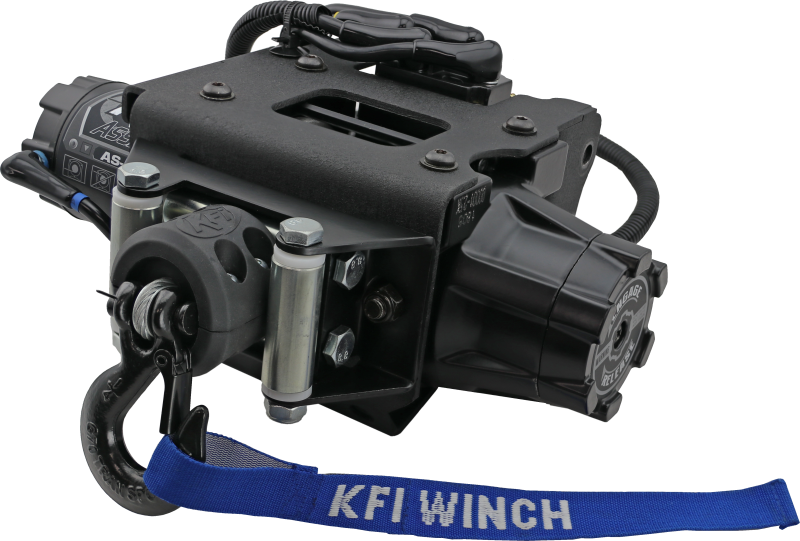 KFI 2500 ATV Assault Series Black Steel Winch AM-25
