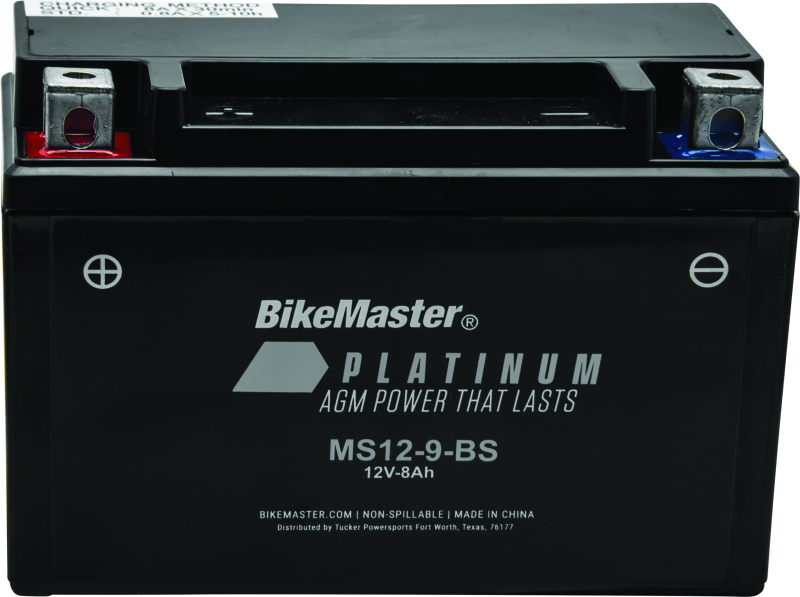 Bikemaster Platinum Batteries Ms12-9-Bs HTX9-FA