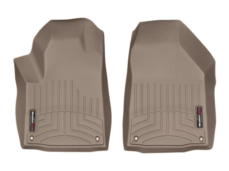 WeatherTech 2015+ compatible with Jeep Cherokee Front FloorLiner Tan 458331