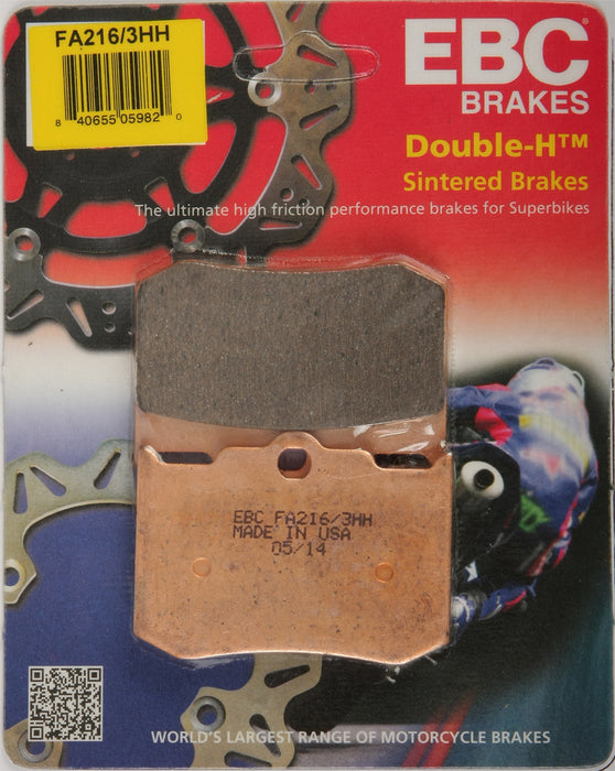 EBC Brakes FA216/3HH Disc Brake Pad Set