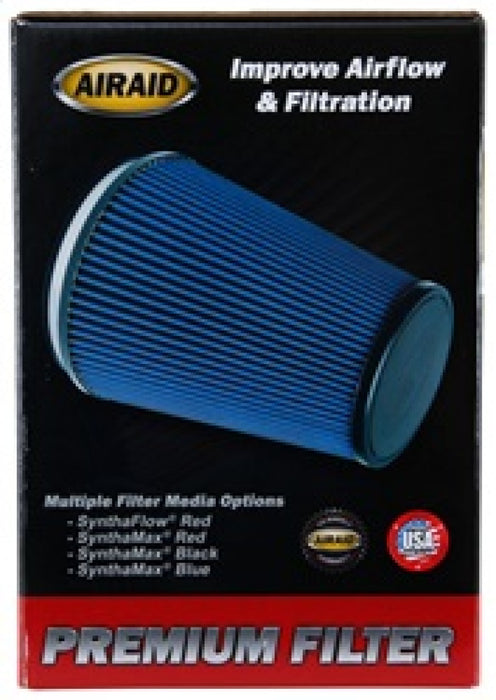 Airaid 700-494Td Racing Air Filter: Round Tapered; 3 In (76 Mm) Flange Id; 7 In (178 Mm) Height; 6 In (152 Mm) Base; 4.688 In (119 Mm) Top 700-494TD