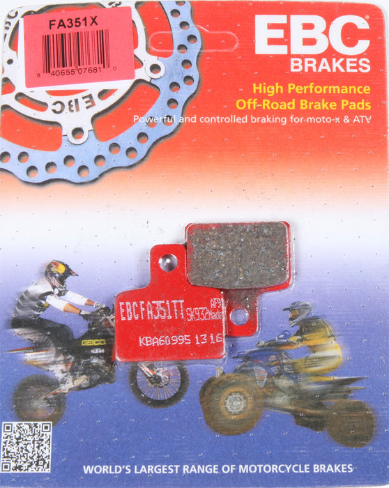 EBC Brakes FA351X Disc Brake Pad Set