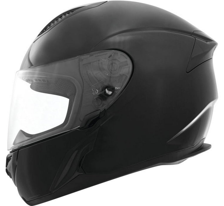 THH T-810 Solid Motorcycle Helmet Black SM