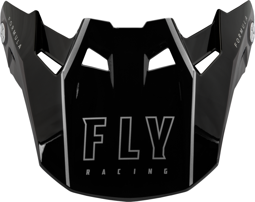 Fly Racing 73-47124L Formula Carbon Tracer Visor Silver/Black Xl/2X