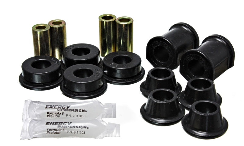 Energy Suspension 8/73-79 VW Super Beetle (Stamped) Black Front Control Arm Bushing Set 15.3107G