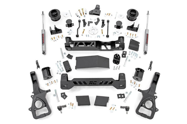 Rough Country 5 Inch Lift Kit Air Ride Fits RAM 1500 4WD (2019-2023) 33830A