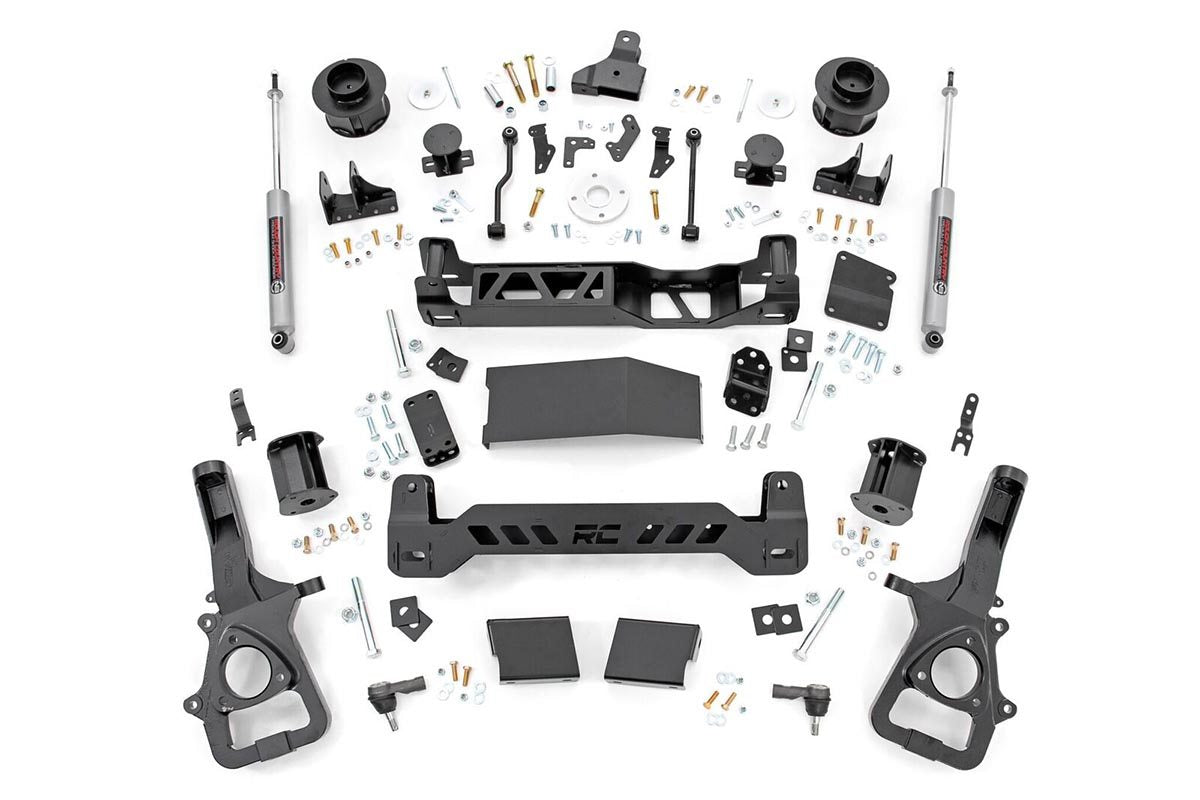 Rough Country 5 Inch Lift Kit 22Xl Air Ride Fits RAM 1500 4WD (2019-2023) 34430A