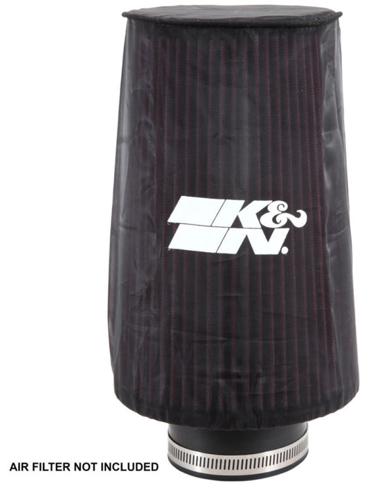 K&N PreCharger Round Tapered Filter Wraps (Black) - RE-0810PK