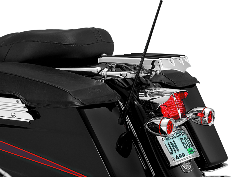 Kuryakyn Motorcycle Audio Component: 17" Flexible Antenna For Harley-Davidson,