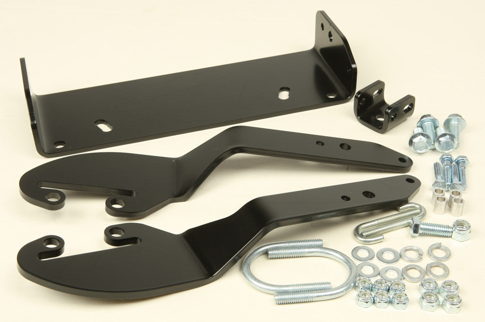 WARN 73996 Powersports ATV Center Kit Snow Plow Mount , Black