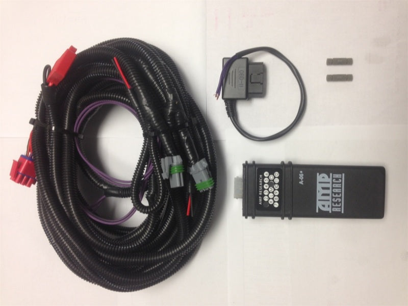 AMP Research 76400-01A PowerStep Electric Running Boards Plug N Play Conversion Kit Only for 2014-2018 Silverado/Sierra 1500 2015-2019 Silverado/Sierra 2500/3500