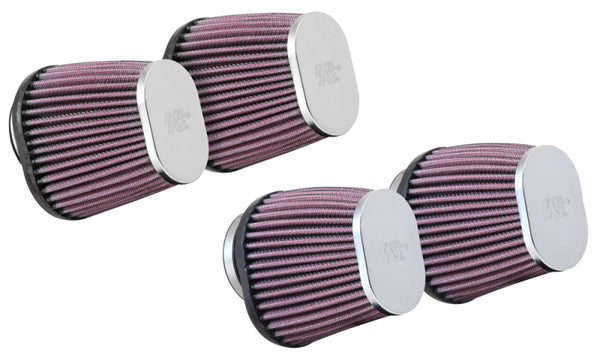 K&N Universal Clamp-On Air Filter 2-1/8in Flange 4x3in-B 3x2in-T 4in-L RC-2914