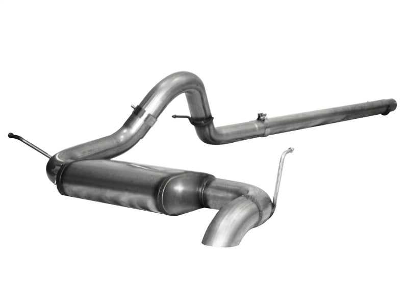 aFe MACHForce XP Exhausts Cat-Back SS-409 EXH CB compatible with Jeep Wrangler JK 07-11 V6-3.8L HT 49-46202