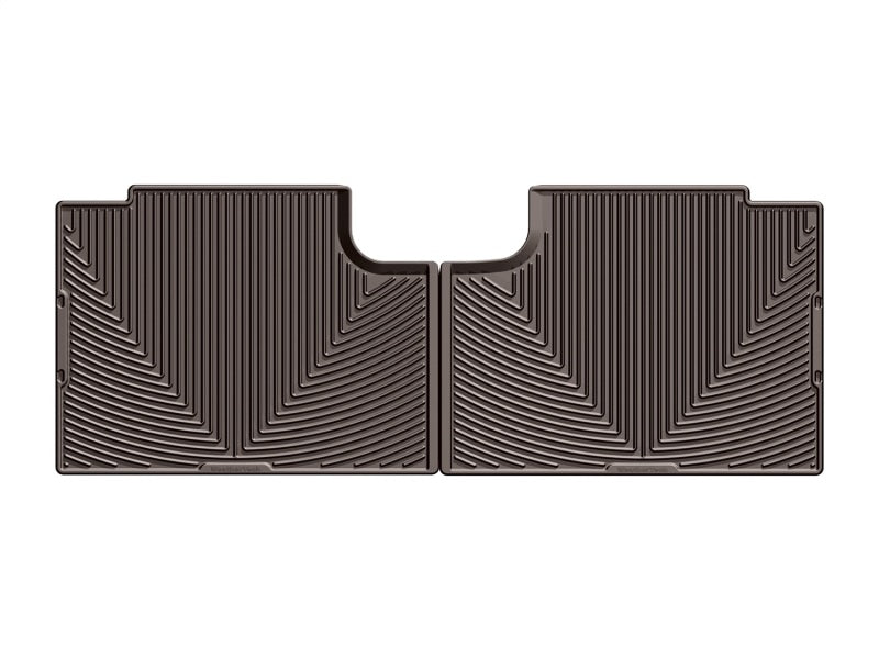 WeatherTech 2015+ Ford F-150 Rear Rubber Mats Cocoa W358CO