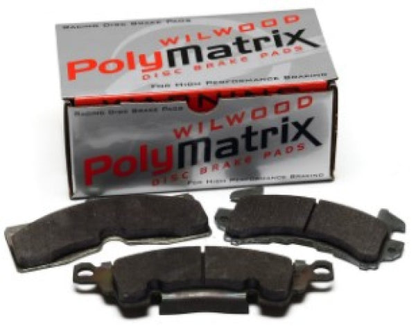 Wilwood PolyMatrix Pad Set D154 B GM Metric 15B-3998K