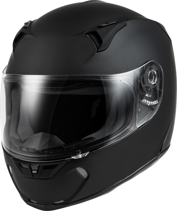 Fly Racing 73-8352L Revolt Solid Helmet Ece Matte Black Lg