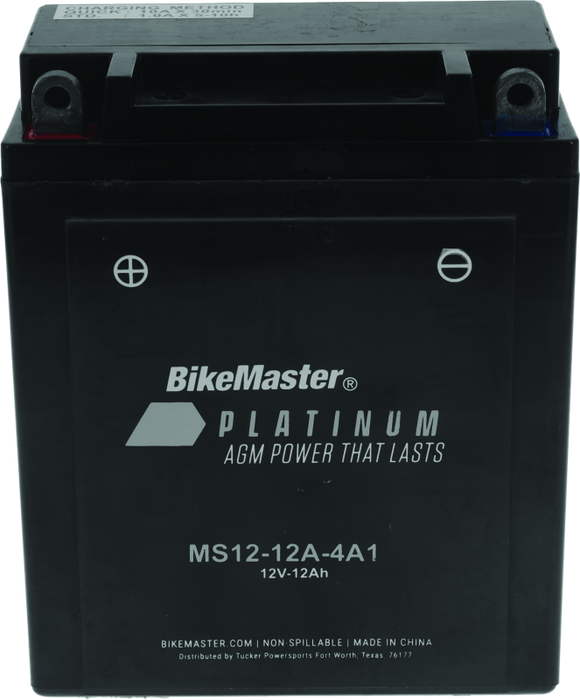 BikeMaster Platinum Batteries MS12-12A-4A1