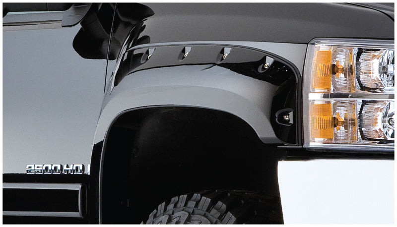Bushwacker Chevrolet/Gmc Cut-Out Fender Flare Front Pair ,Black 40003-11