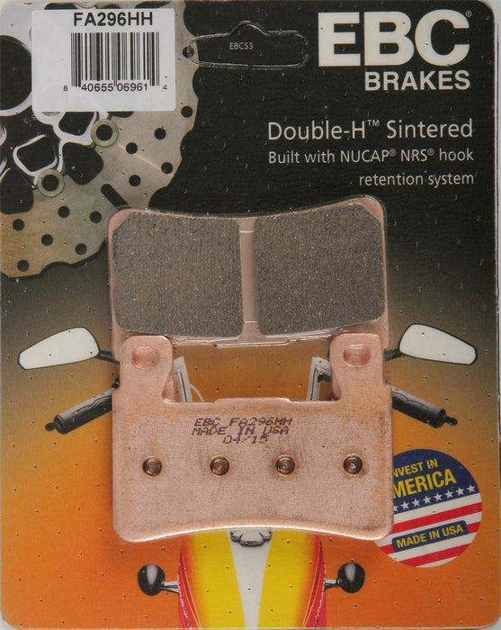 EBC HH Brake Pads (Front) Compatible With 03-04 HONDA CBR600RR