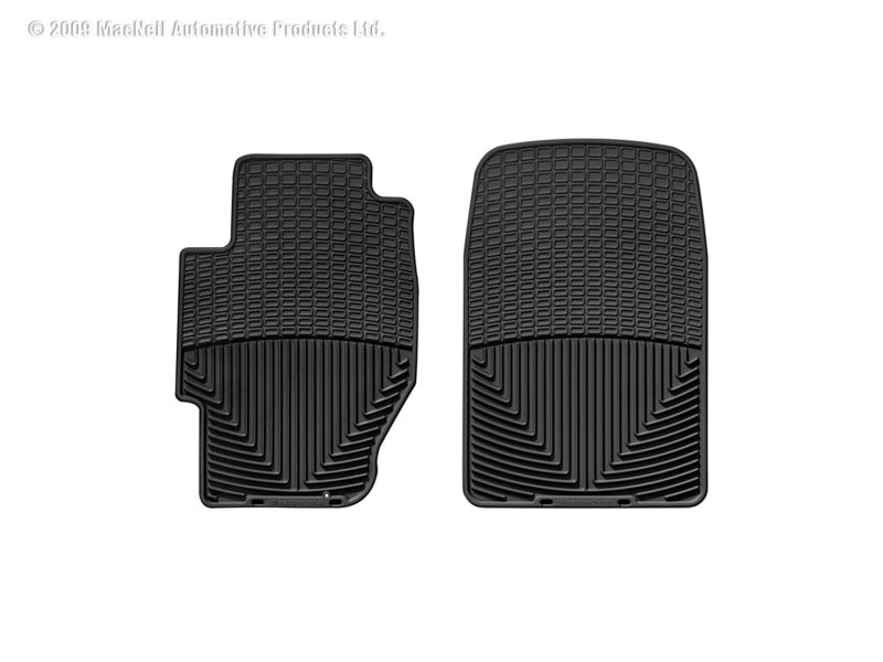 Weathertech Wt Rubber Mats Front Blk W34