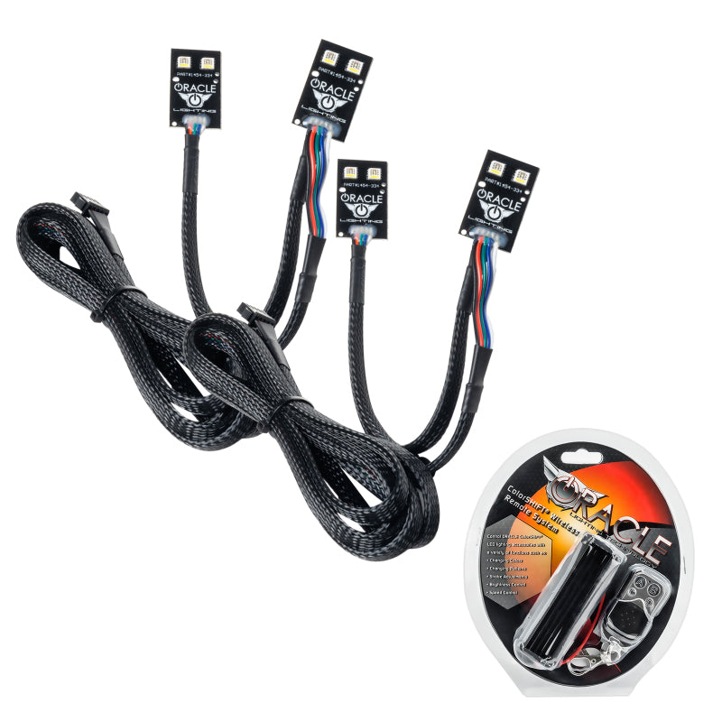 Oracle 2021 Ford Bronco Sport RGB+W Headlight DRL + Halo ColorSHIFT w/ RF Controller SEE WARRANTY 1454-330