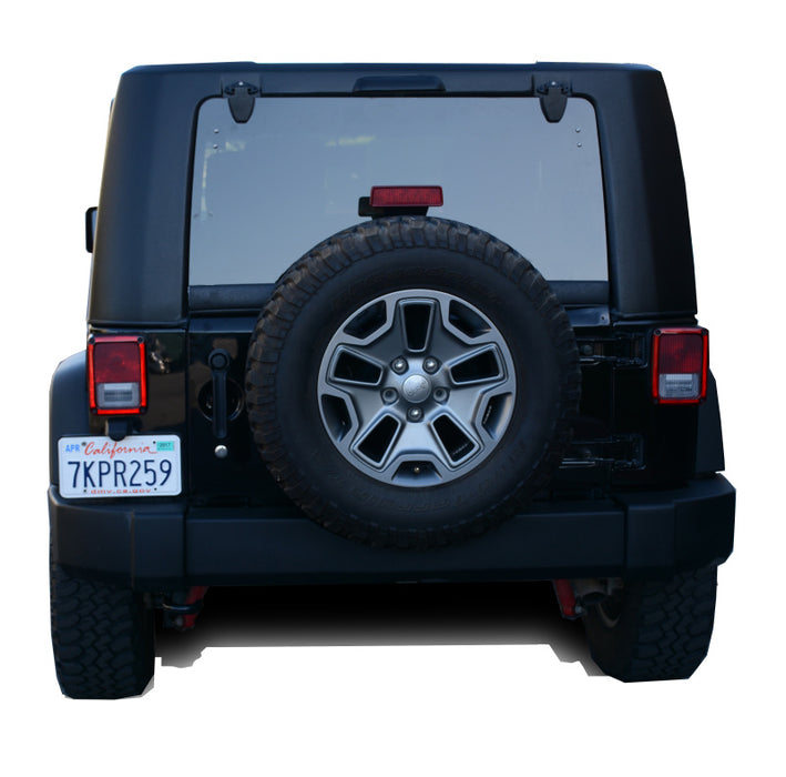 DV8 Offroad 07-18 compatible with Jeep Wrangler JK 2 Piece Square Back Hard Top (2 Door) HT07SB22