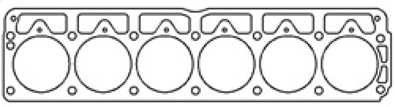 Cometic 91-03 compatible with Jeep 4.0L Inline 3.950in Bore .050in MLS Head Gasket c5987-050