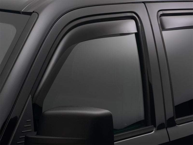 WeatherTech 15+ compatible with Jeep Renegade Front Side Window Deflectors Dark Smoke 80783