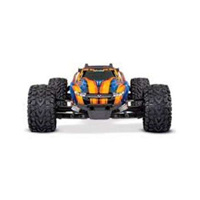 Traxxas 670764ORNG Rustler 4x4 VXL Off Road Remote Car for Adults & Kids Orange