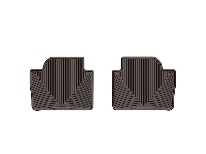 WeatherTech 2012+ BMW 3-Series (F30) Rear Rubber Mats Cocoa W268CO