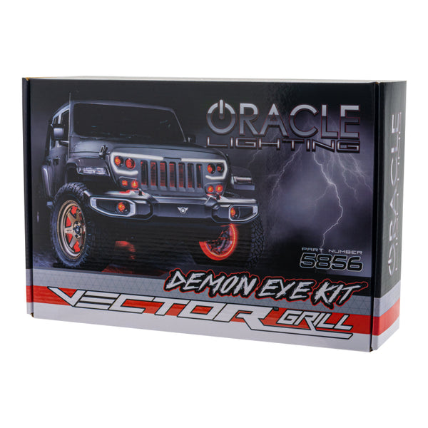 Oracle VECTOR Grille Demon Eye Projector Conversion Kit ColorSHIFT w/o Controller SEE WARRANTY 5856-334