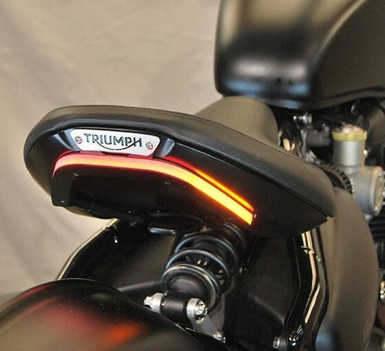 New Rage Cycles Fender Eliminator Compatible with Triumph Bobber (2017 - Present) Tail Light Only