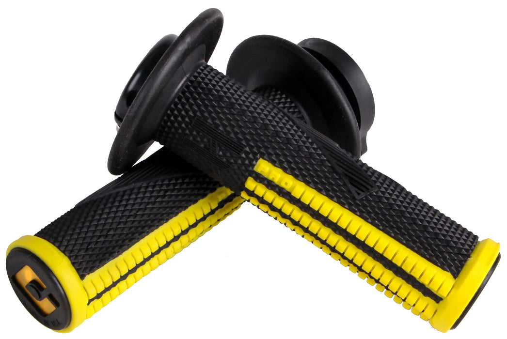 Odi Emig Pro Lock-On Grips MX Black/Yellow